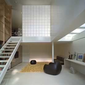 Glass Block Living Room